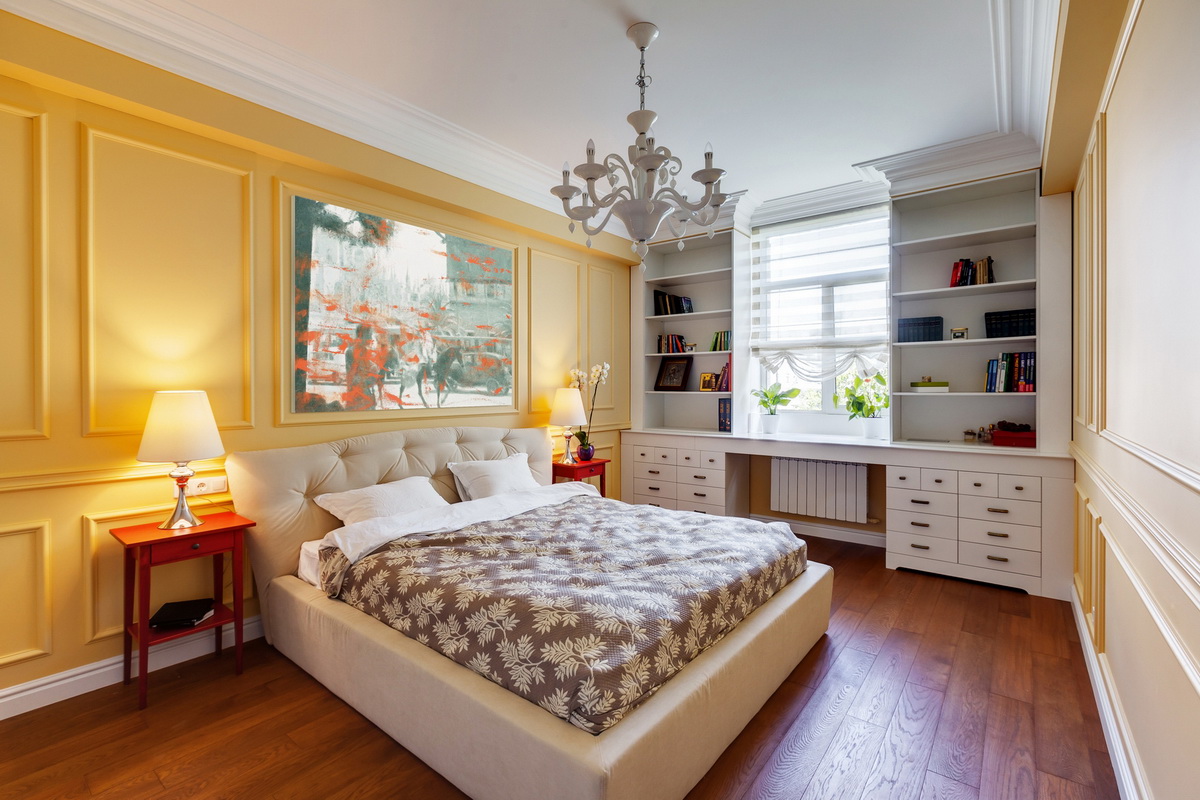 Встраиваемая мебель для спальни (100 фото) - лучшие идеи дизайна