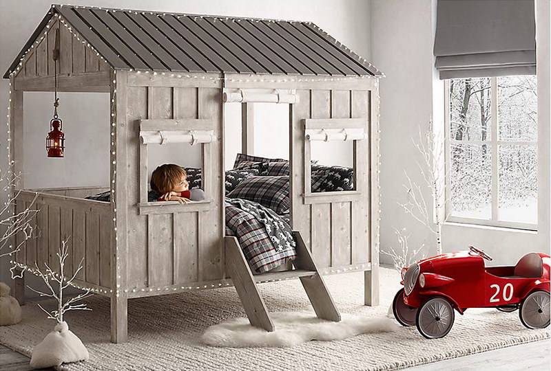 Кровать домик, какой понравится ребенку и будет удобный