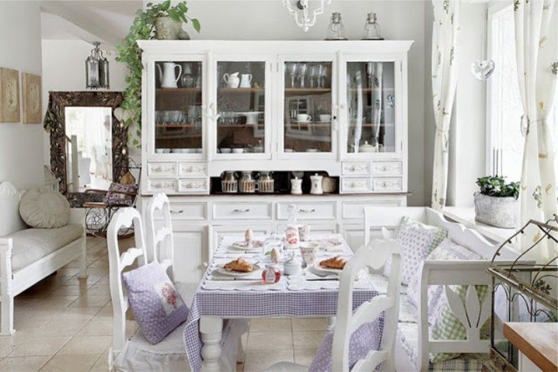 Кухня в стиле шебби-шик: 80 фото потрясающе стильных интерьеров