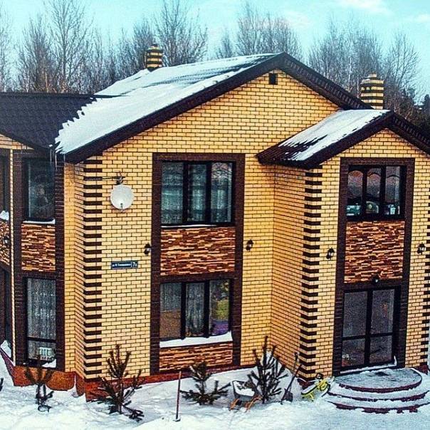 10 вдохновляющих примеров комбинированных фасадов частных домов, которые сделают ваш дом уникальным