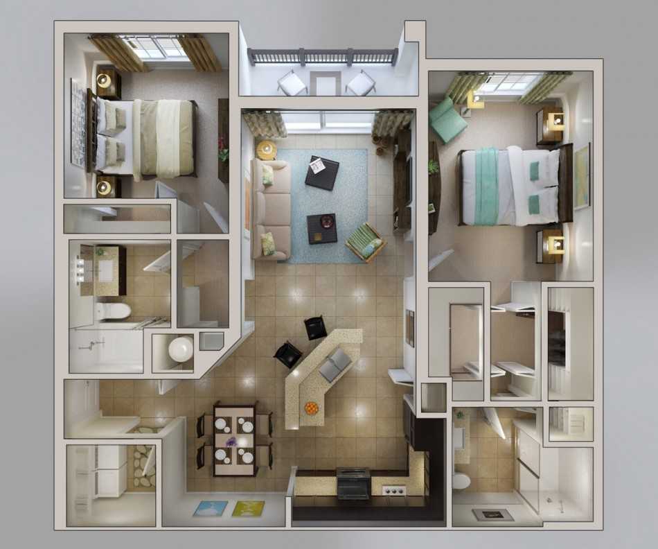 Планировка 3-х комнатной квартиры (50 фото) — расположение трехкомнатной квартиры улучшенной планировки в «новостройках» и панельных домах, 3-х комнатные варианты