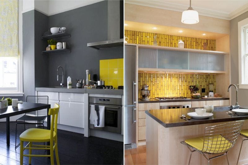 Как правильно использовать золотой цвет в интерьере кухне (фото примеры)