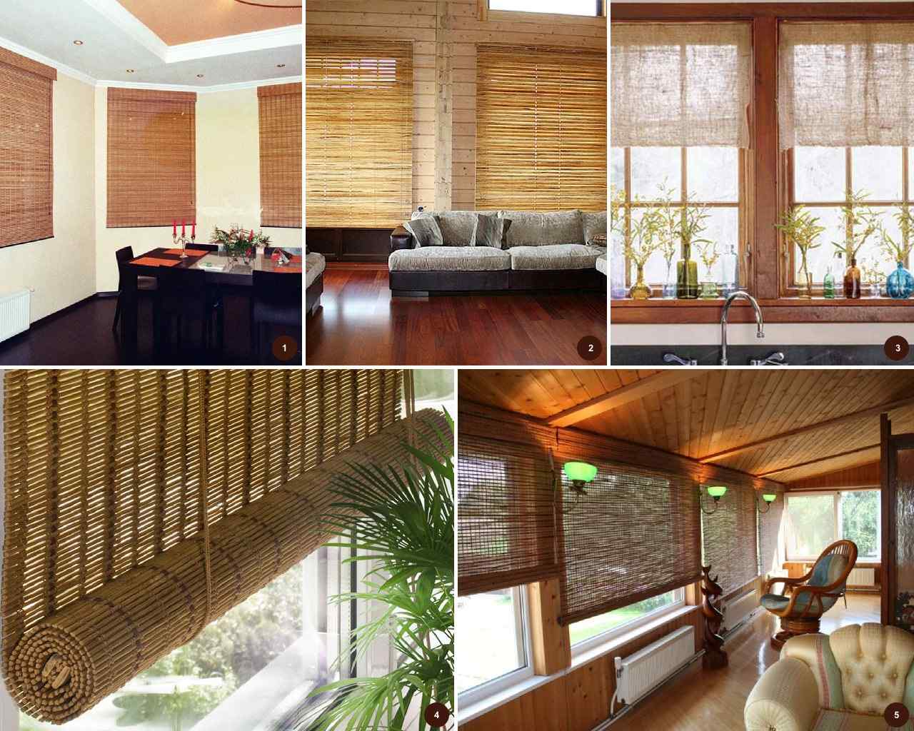 Бамбуковые шторы на дверной проем: виды, советы по установке