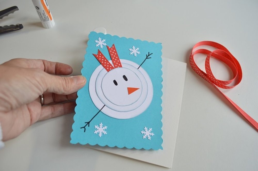 Новогодние открытки своими руками: лучшие пошаговые идеи для детей