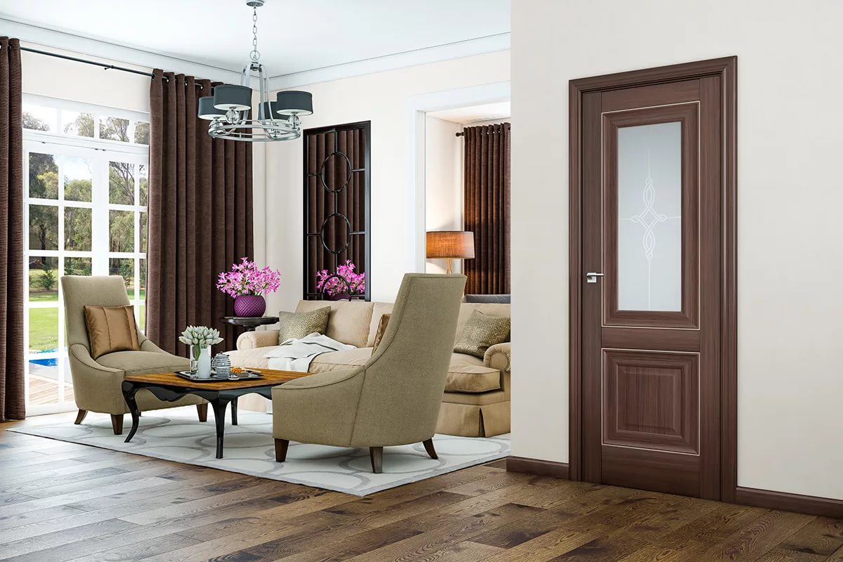 Дизайнерское оформление входной двери квартиры и частного дома. варианты внутренней и внешней отделки