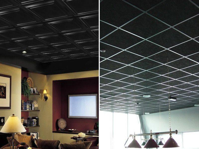 Примеры современного дизайна залов с натяжными потолками: 50 фото