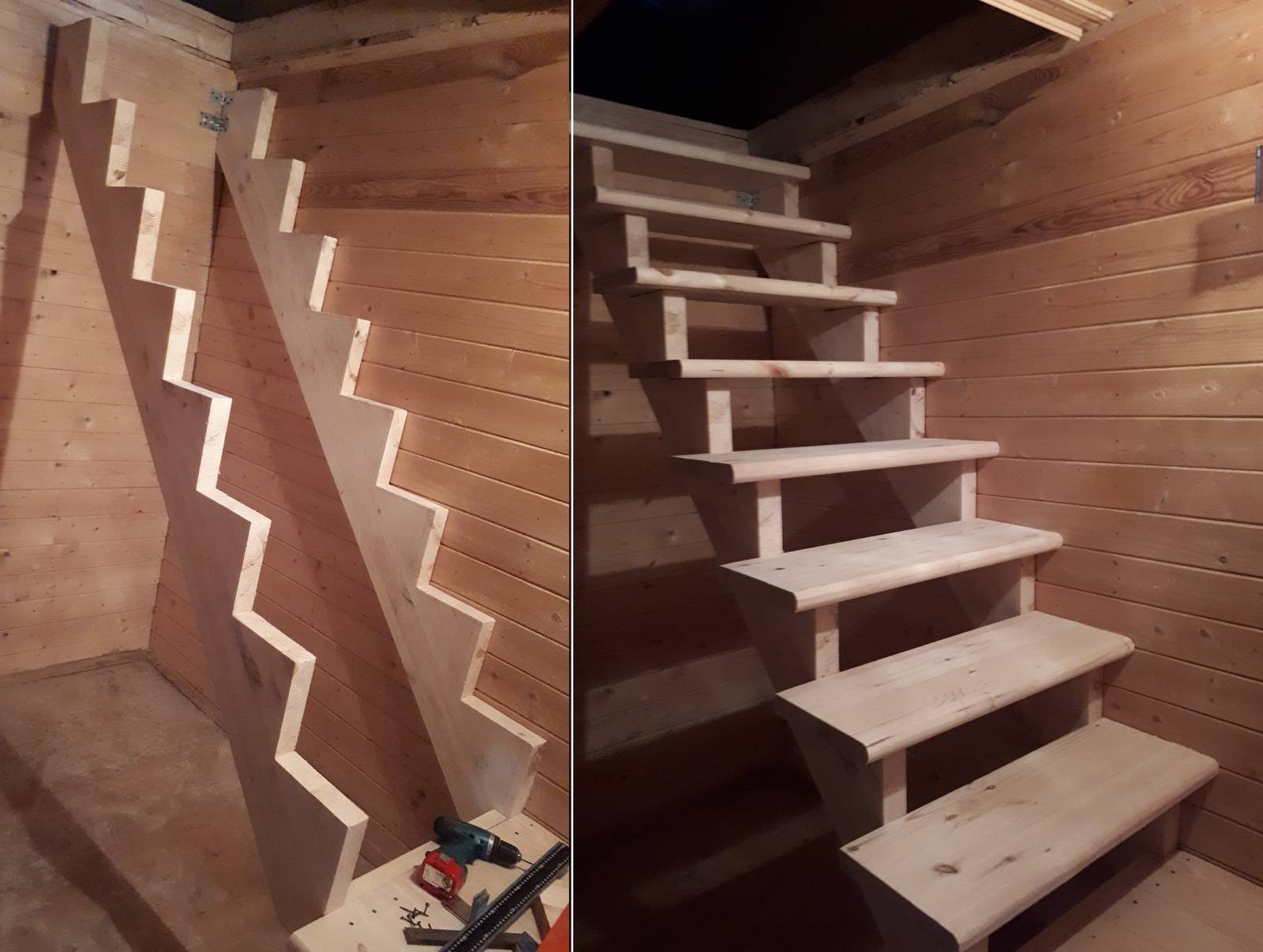 Как сделать своими руками деревянные лестницы