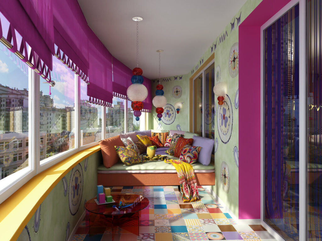 Трендовые идеи в дизайне детской на балконе или лоджии