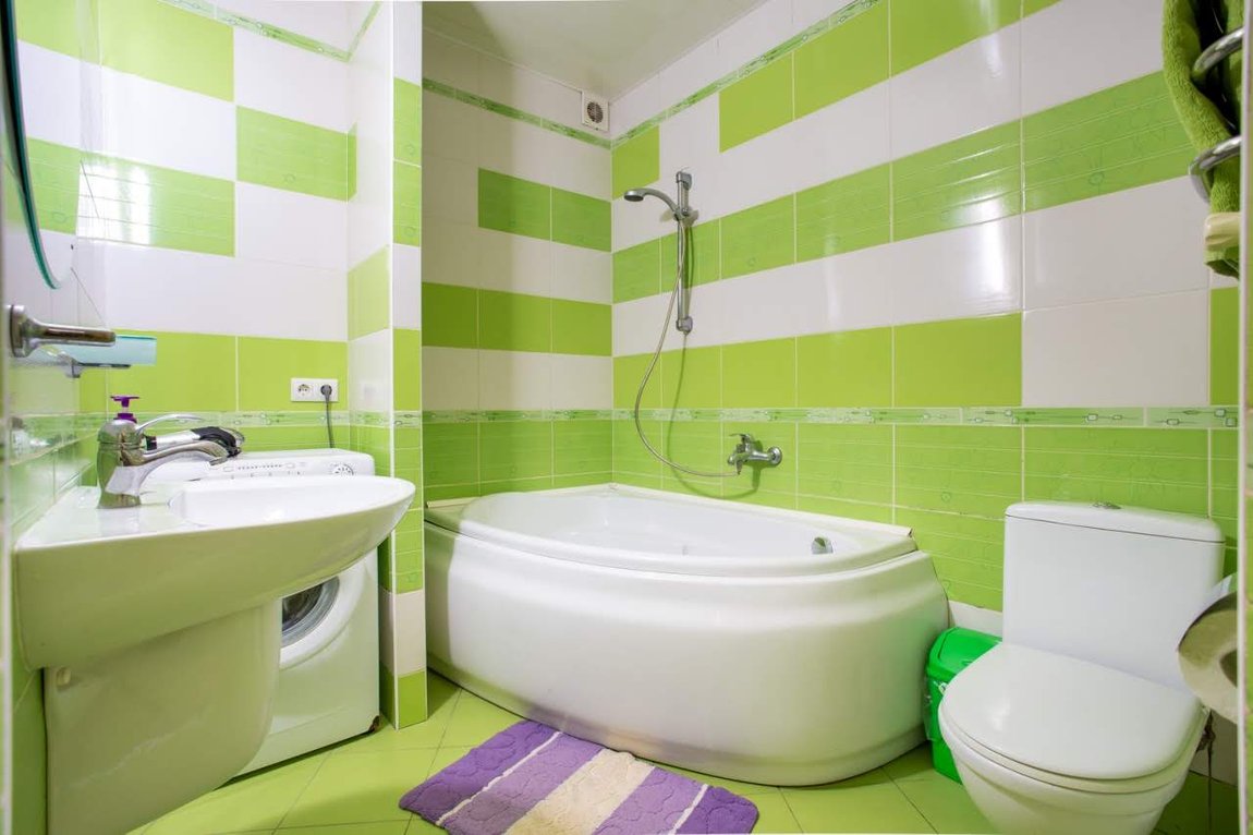 Зеленая ванная комната (44 фото): как красиво оформить помещение в в зеленых тонах, чтобы цветом подчеркнуть интерьер