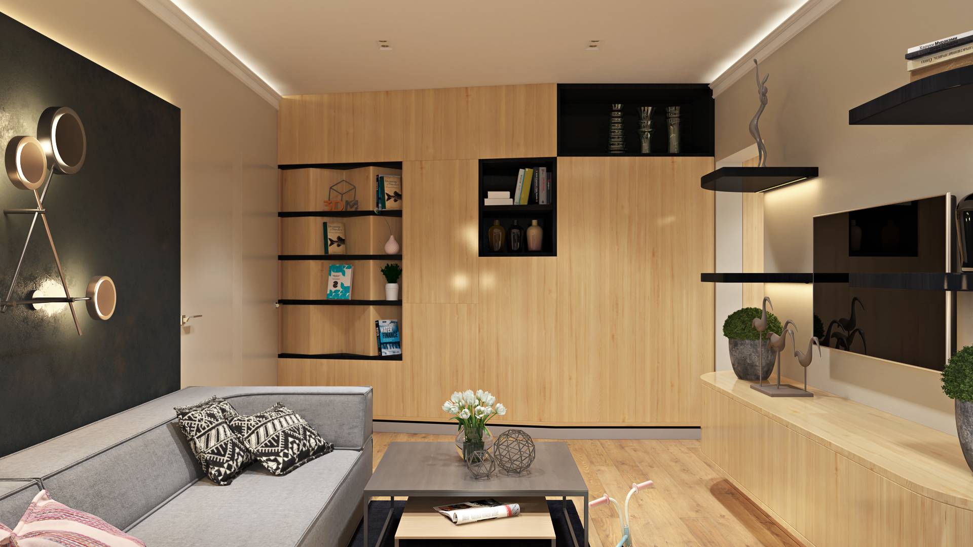 П-44 планировка с размерами для 2 х комнатной квартиры: дизайн и перепланировка