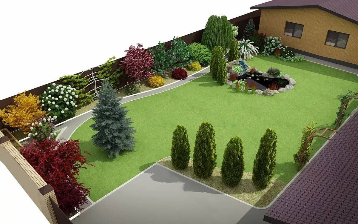 Дизайн садового участка: потрясающие идеи на 70 фото