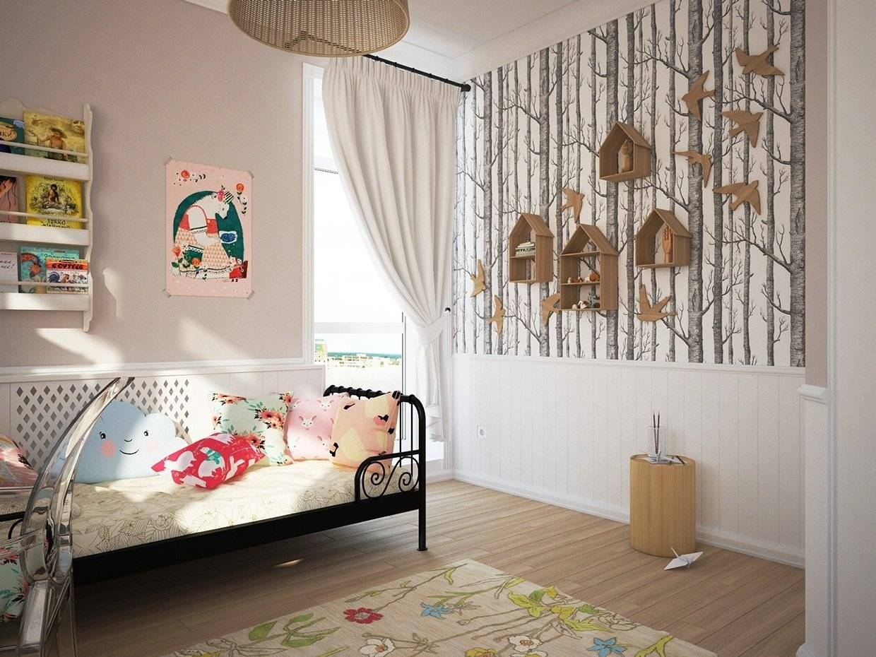 Декор стен в детской: как правильно оформить стены своими руками, как украсить комнату для младенца или подростка, идеи нестандартной отделки