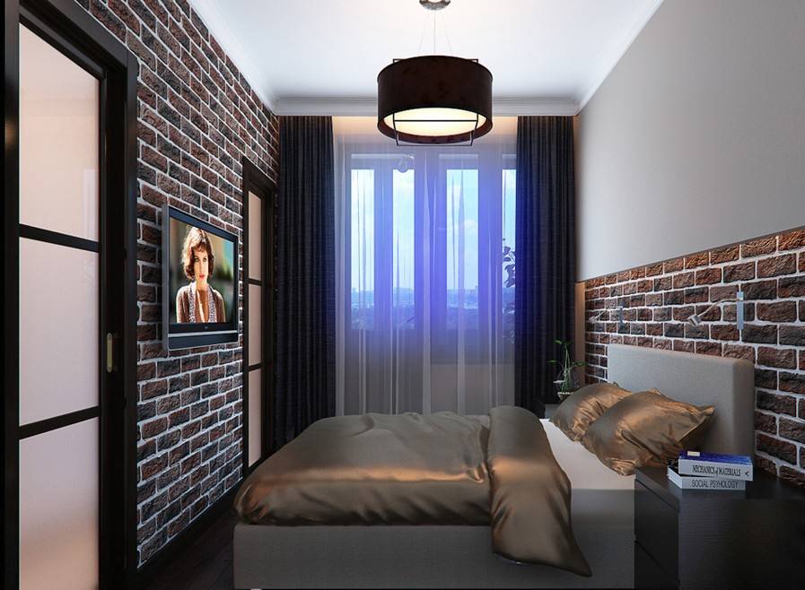 Приемы дизайна для узкой спальни: свет, цвета, зонирование, мебель