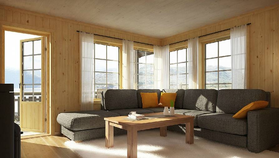Норвежский кантри: интерьеры 4 самобытных домов в национальном стиле. обсуждение на liveinternet