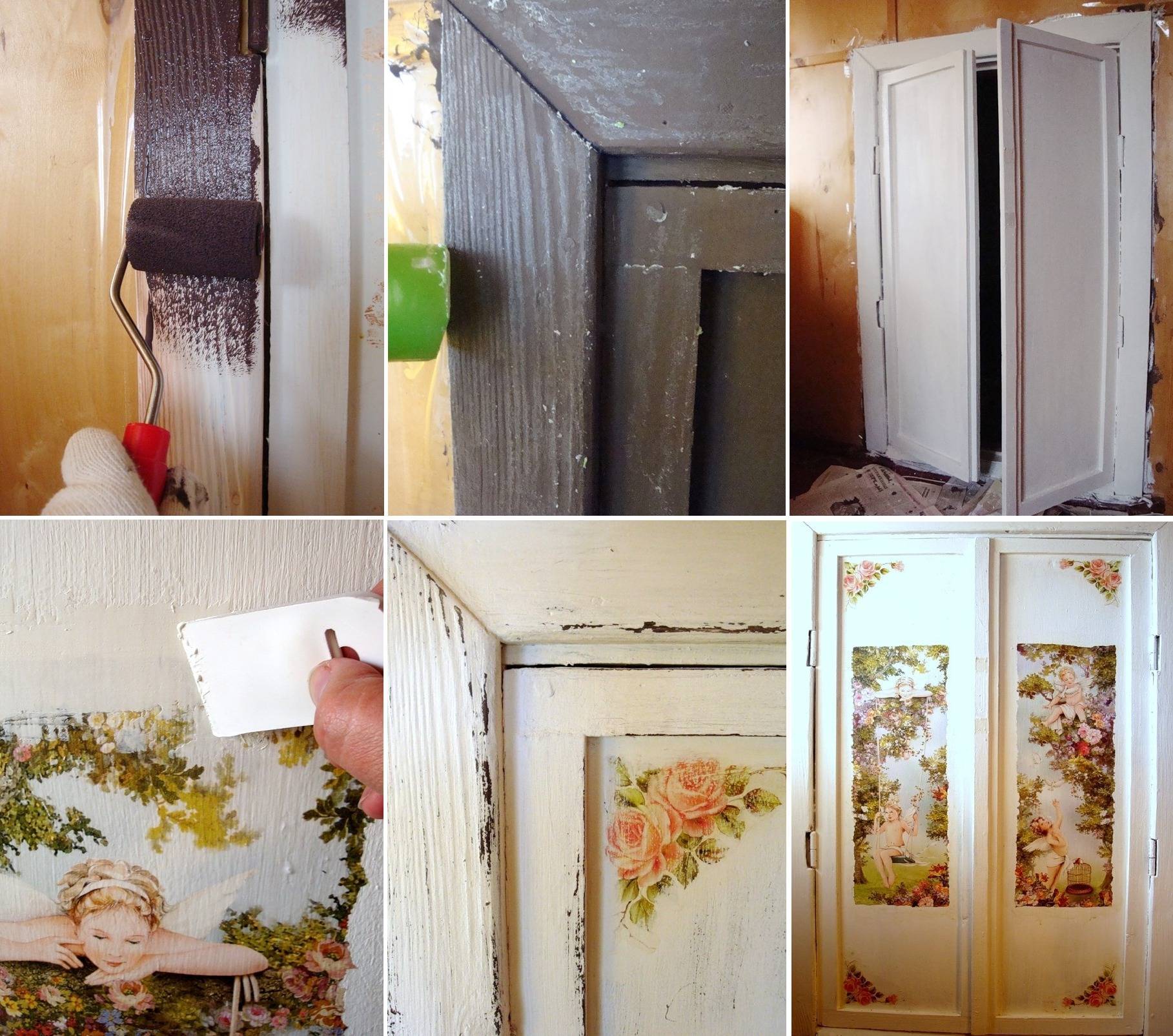 Как отреставрировать старые межкомнатные двери