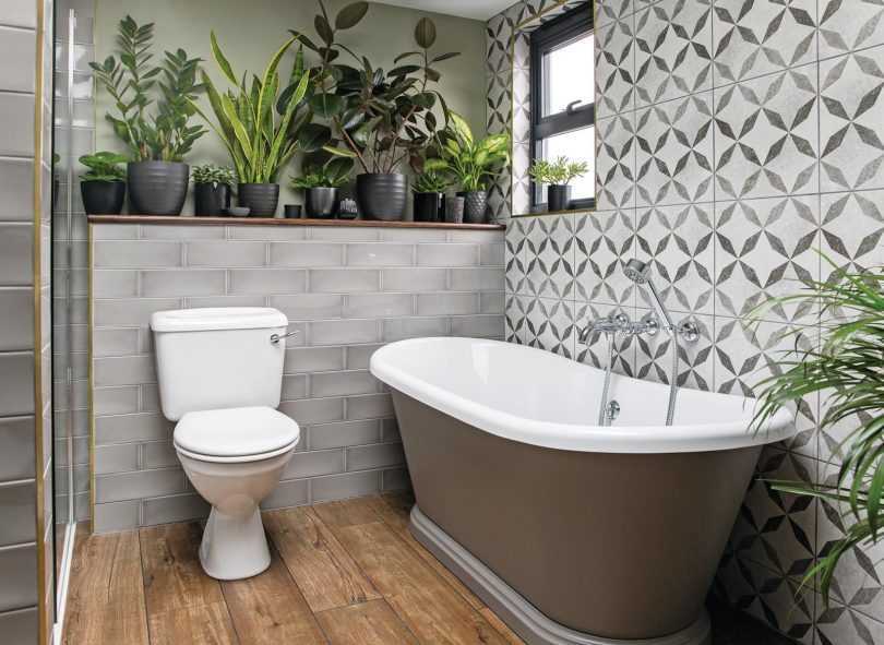 Альтернатива керамической плитке в ванной. от пластиковых панелей до агломерата