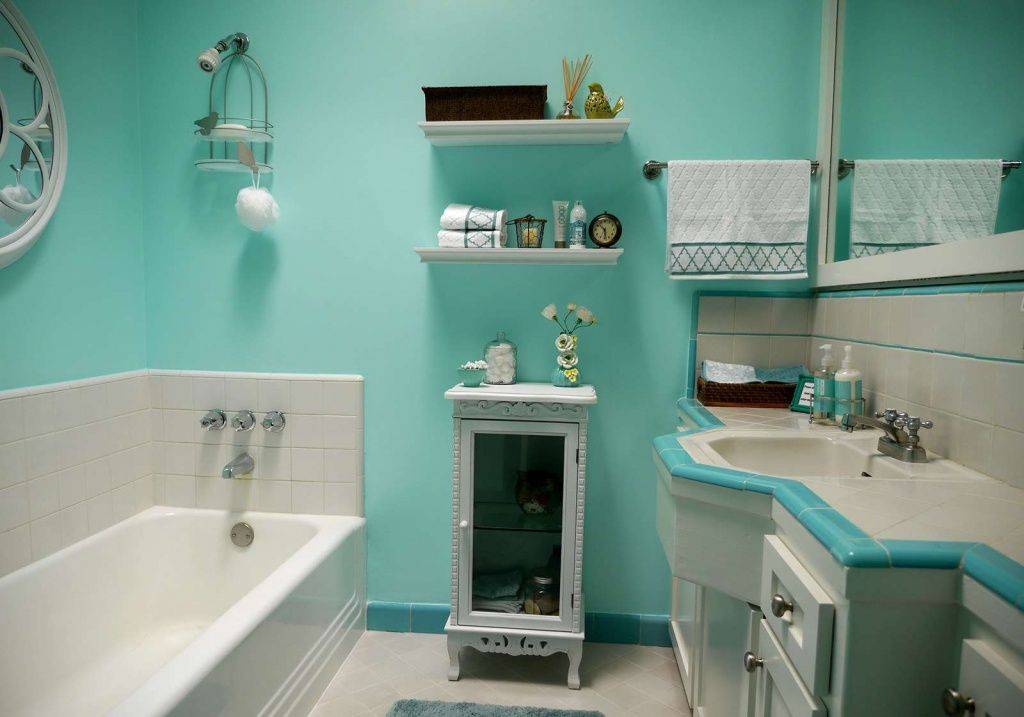 Краска для ванной комнаты — как правильно отделать стены в ванной