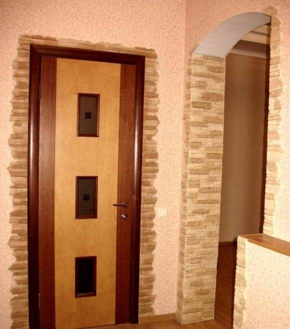 Отделка дверных проемов декоративным камнем - как отделать дверные проемы декоративным камнем | стройсоветы