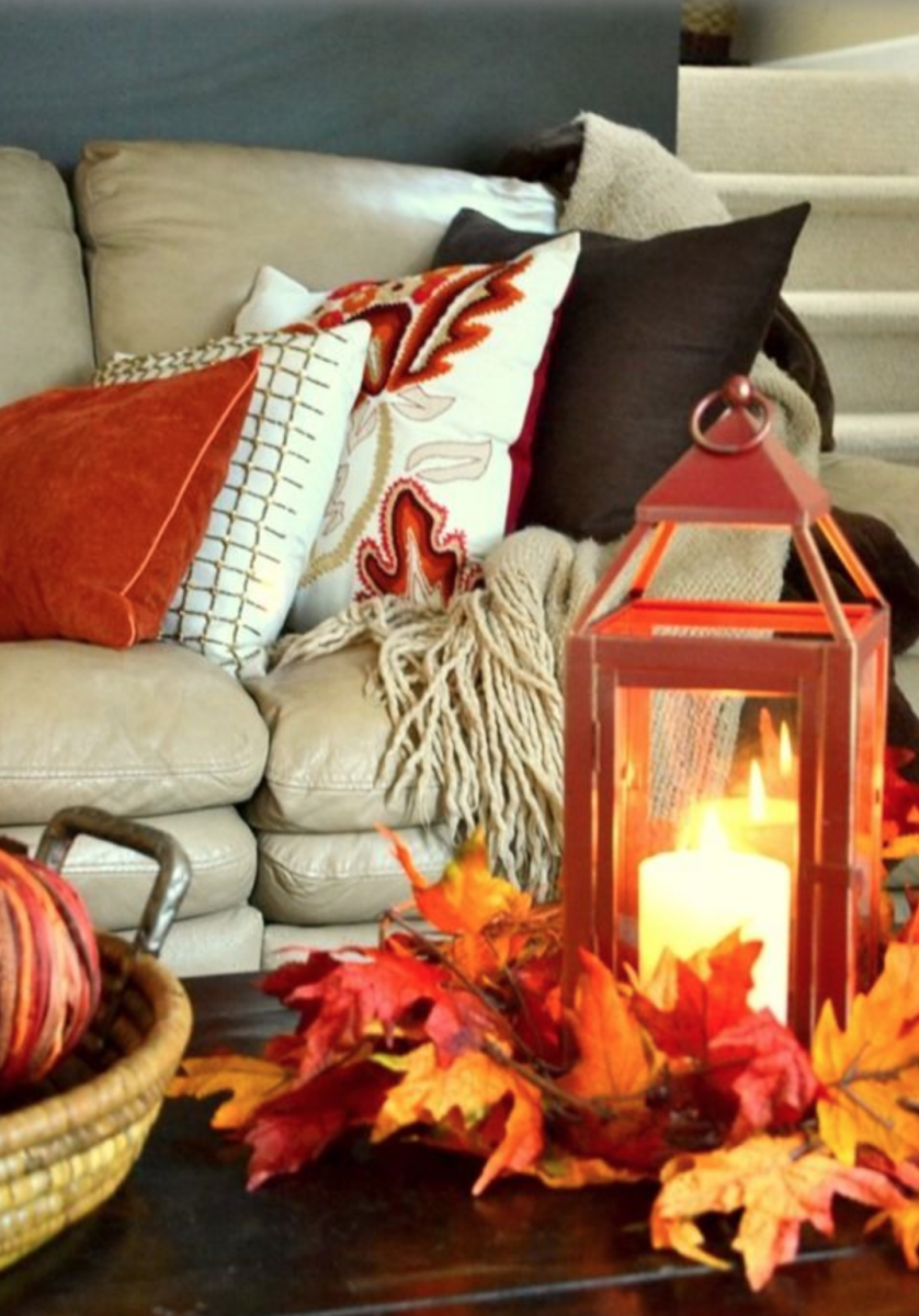 Осенний декор комнаты: 70 фото-идей для тепла и уюта