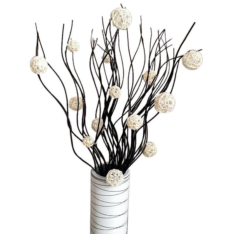 Декоративные ветки для напольной вазы - фото, видео
