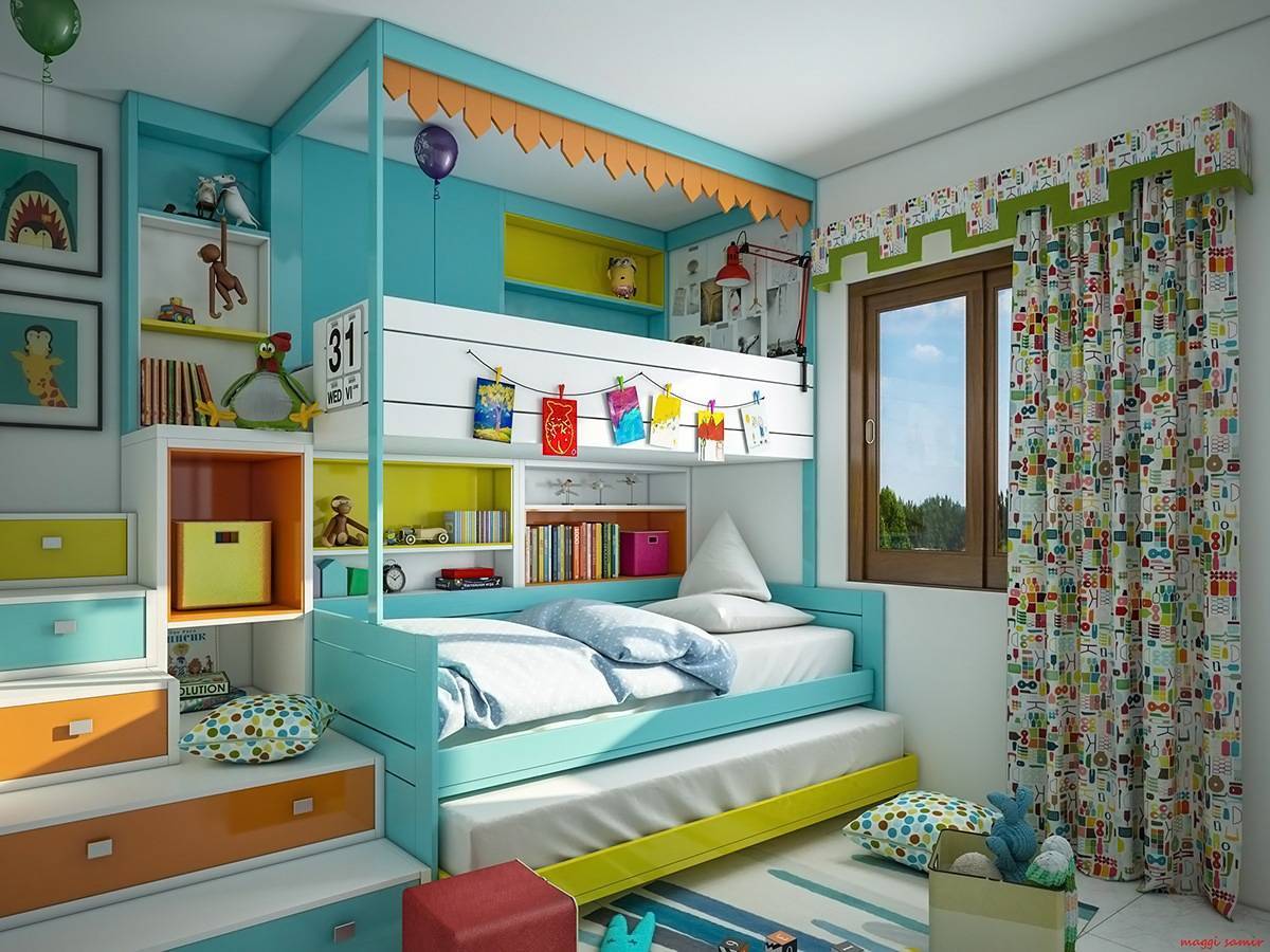 Тонкости создания дизайна детской комнаты для мальчика и девочки