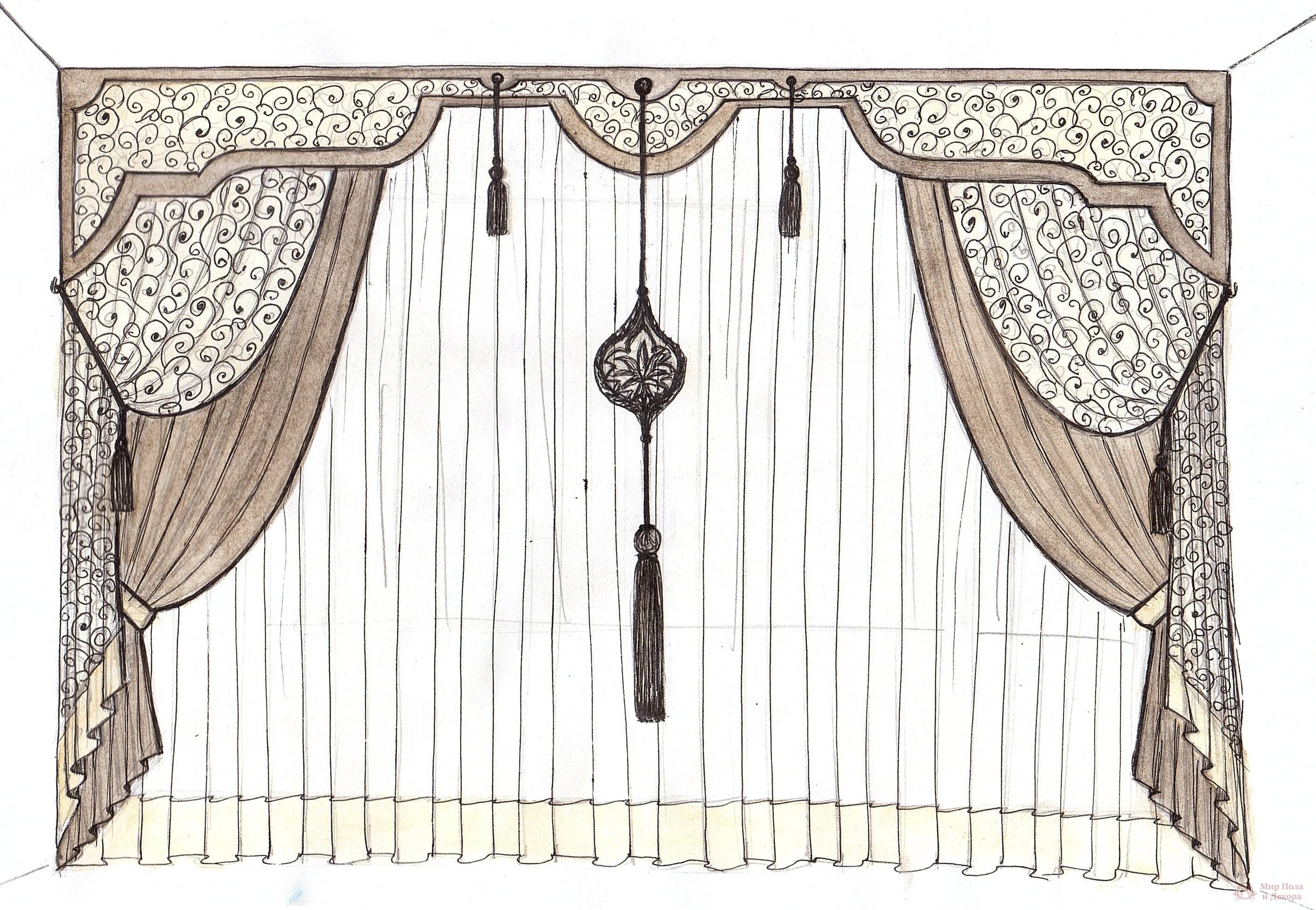 Выкройки штор своими руками: 126 новинок дизайна. пошаговая инструкция со схемами и выкройками для пошива штор