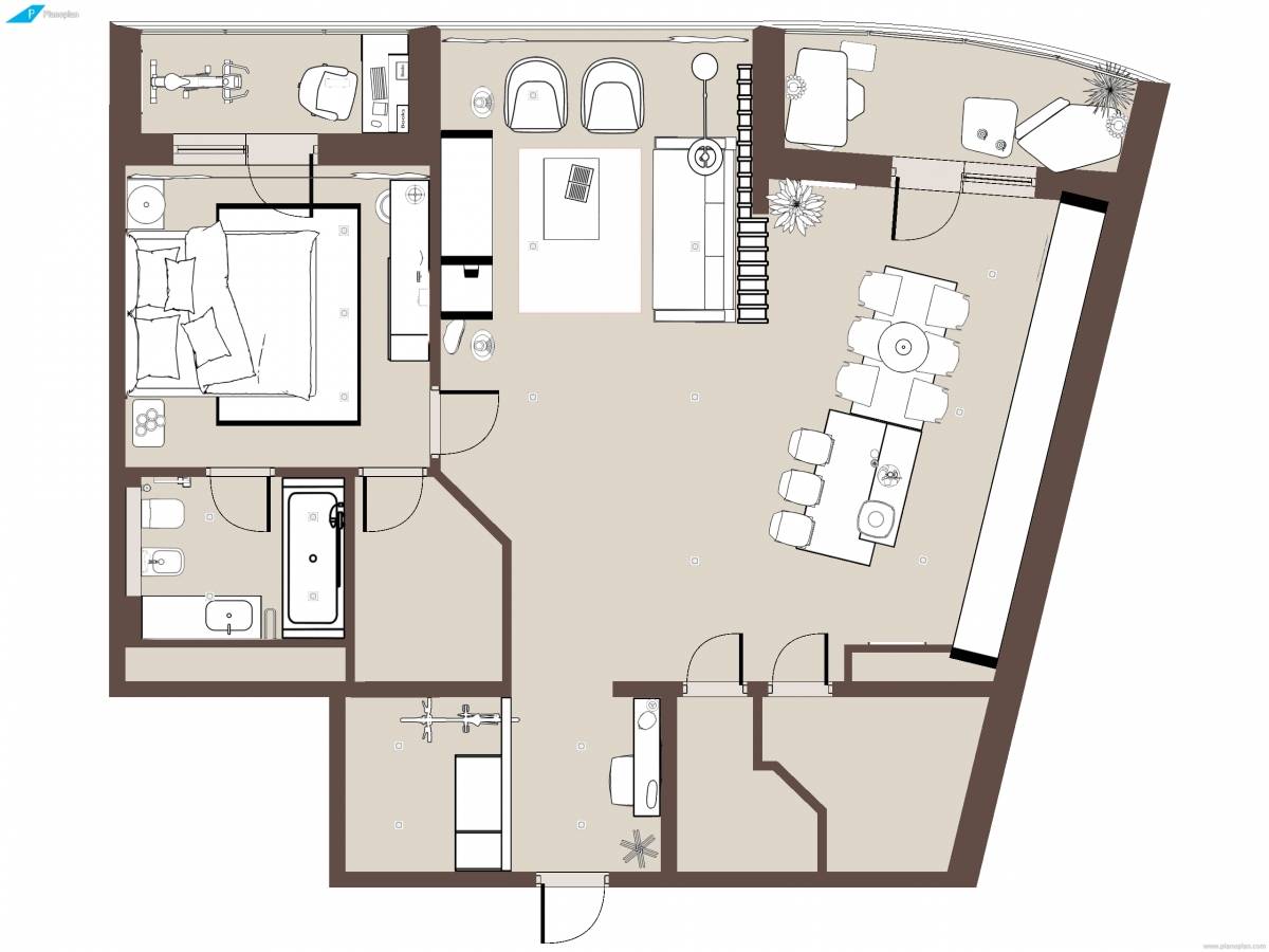 Как нарисовать схему квартиры на компьютере