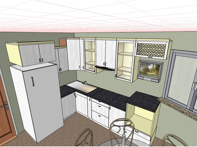 Кухни п-44: дизайн и планировка помещения