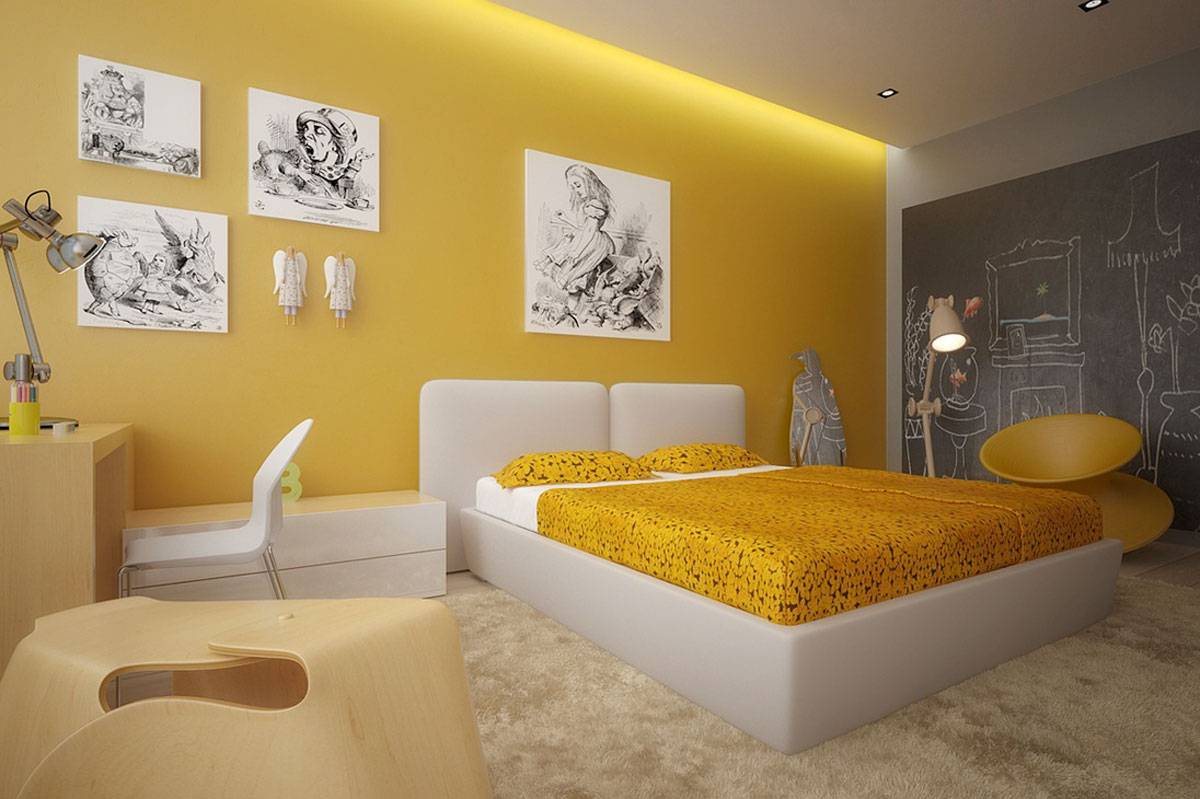 Желтые шторы: 150 фото идей и примеров использования желтых тонов с занавесками, обоями, мебелью + лучшие новинки дизайна 2021 года