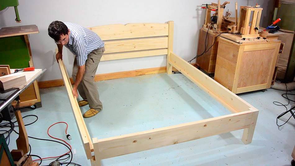 Как сделать кровать своими руками? | чертежи деревянных кроватей