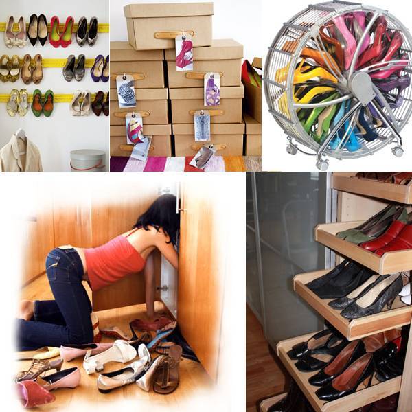 Хранение обуви: идеи для вашей прихожей