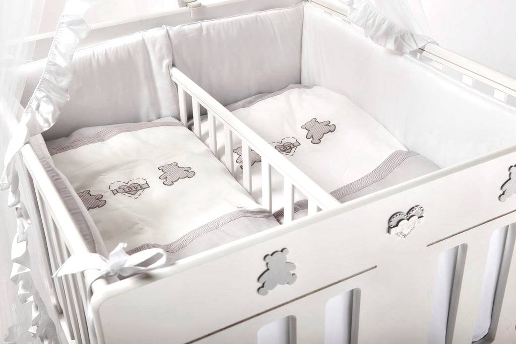 Детская кроватка для двойни: виды моделей / как выбрать?