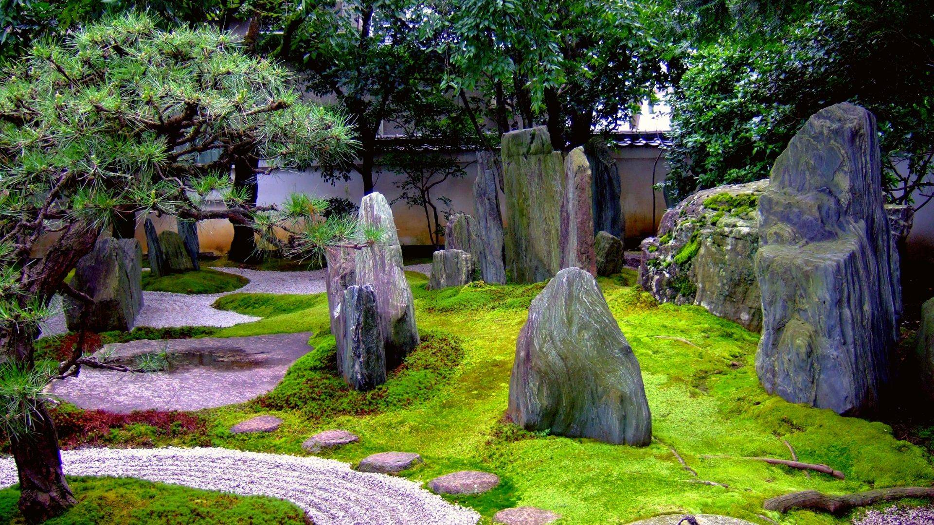 Миниатюрный сад камней суисэки
