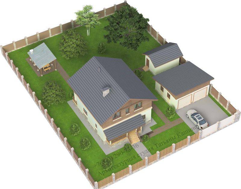 Планировка дачного участка 15 соток под строительство: схемы, варианты с размерами и фото с домом