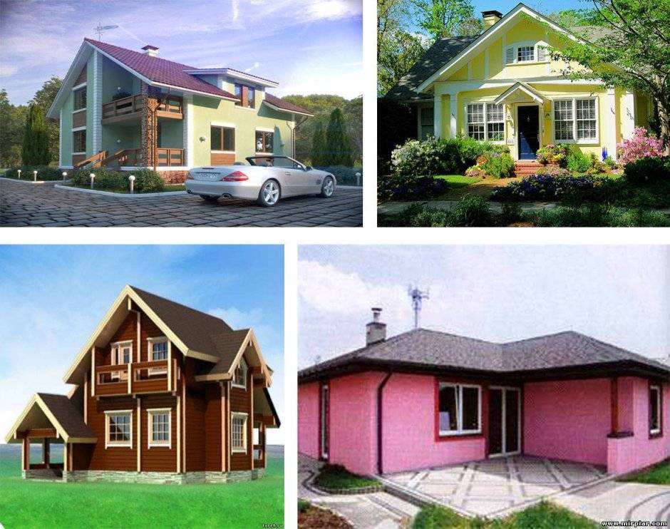 Цвет фасада — правила выбора и удачного сочетания. фото вариантов красивого дизайна фасадов частного дома