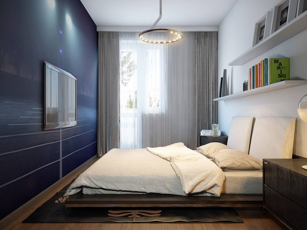 Планировка спальни — лучшие разработанные варианты дизайна (70 фото)