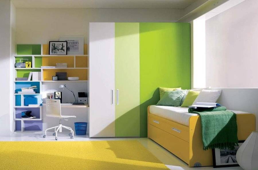 Цвет детской комнаты — нюансы которые влияют на выбор (+40 фото)