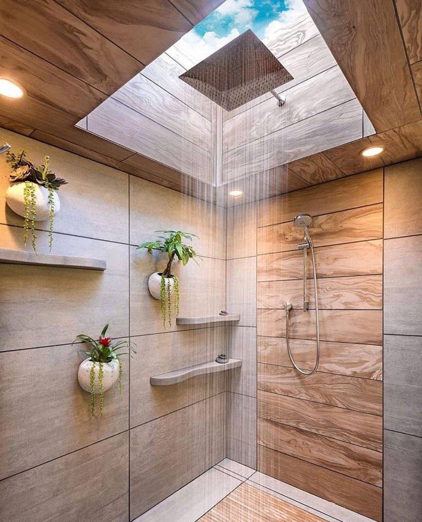 Интерьер ванной под дерево в современном стиле. ванная под дерево: природная красота и уют в дизайне комнаты