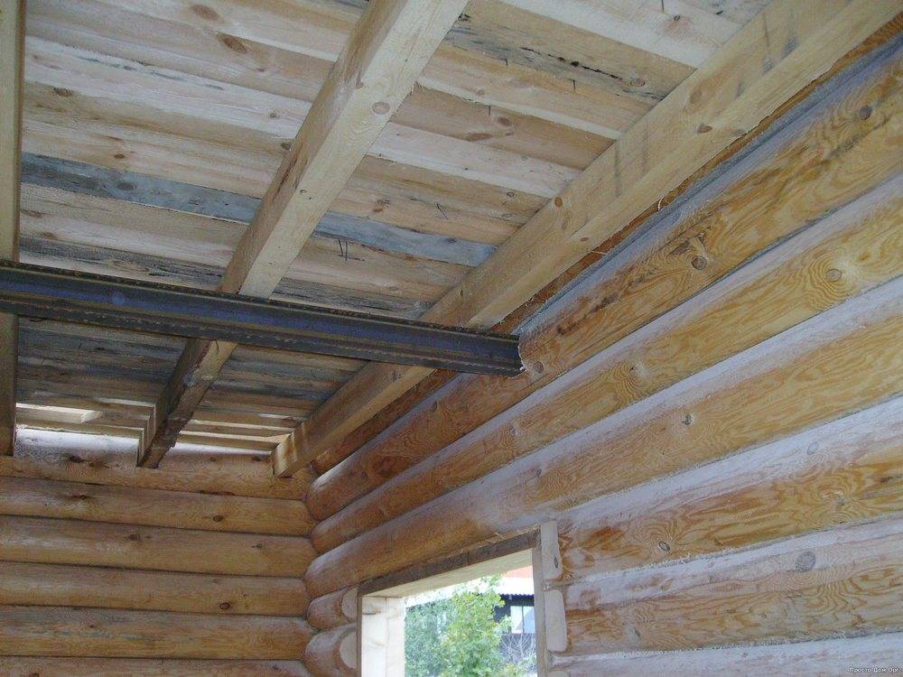 Как поднять потолок в частном деревянном доме и увеличить визуально высоту