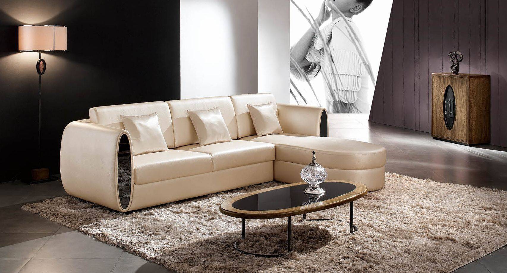 Кожаные диваны в интерьере - 40 фото для вдохновения