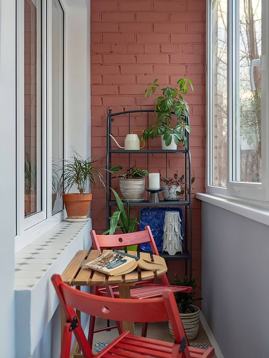 Идеи и советы по обустройству маленького балкона в красивое, уютное и функциональное место +фото и видео