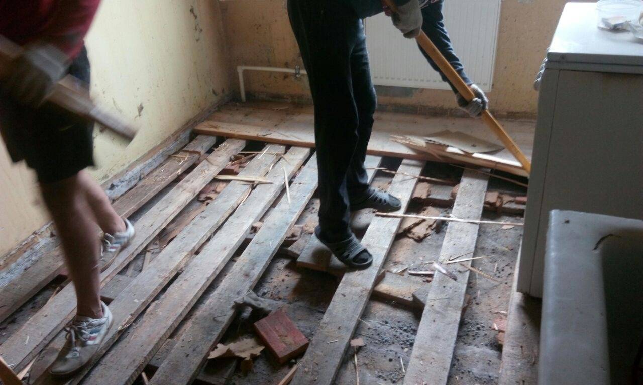 Ремонт полов в хрущевке - делаем ремонт старого деревянного пола своими руками
