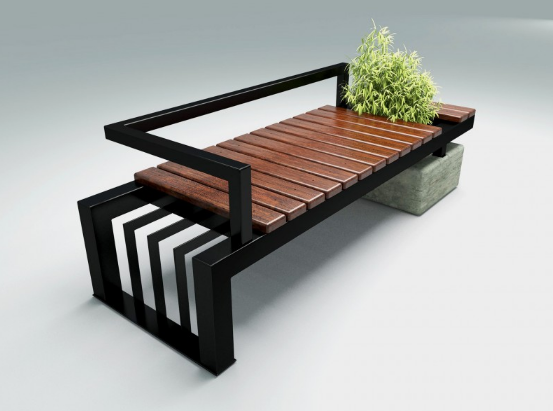 Садовые скамейки для дачи и сада - дизайн и стили