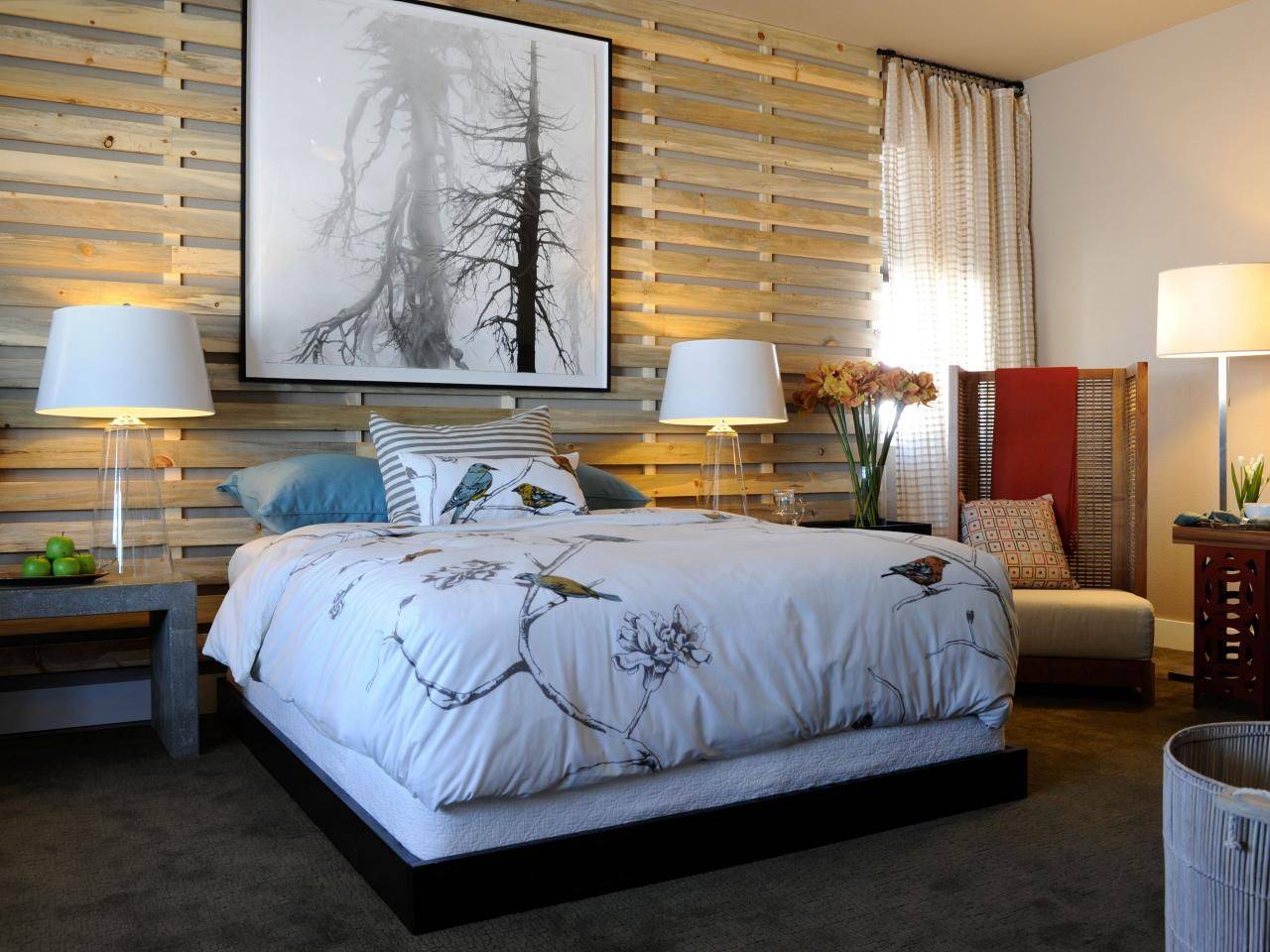 Современные варианты отделки стен в спальне: 20 красивых фото