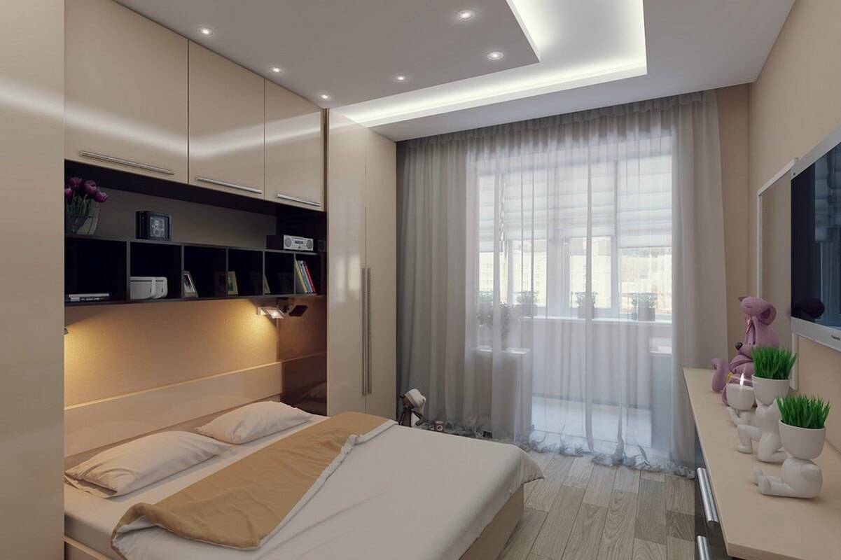 Спальня 10 кв. м. - реальные фото примеры дизайна, лучших новинок оформления интерьера и планировок