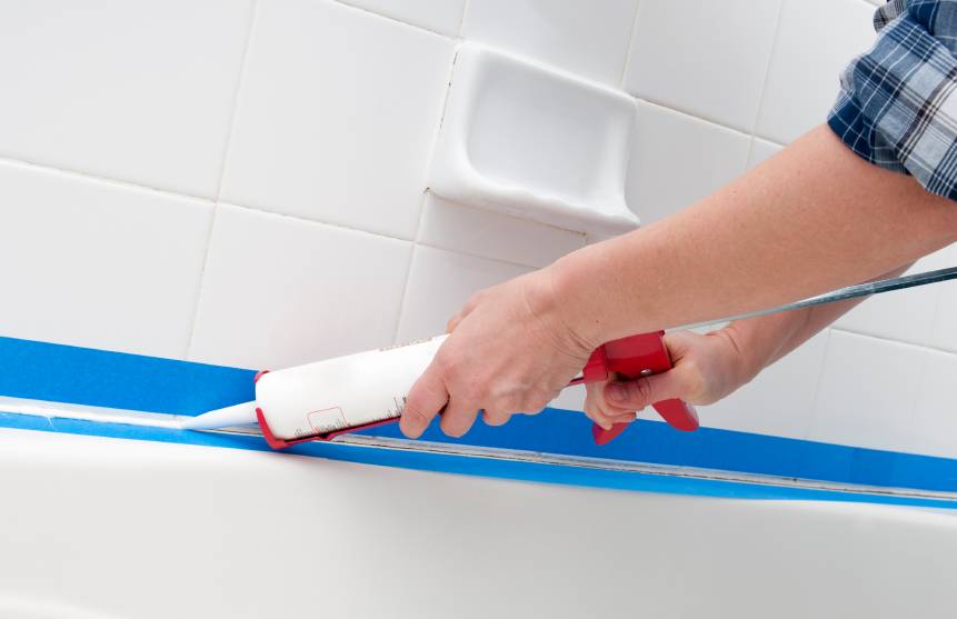 Силиконовая затирка для швов плитки в ванной комнате - как выбрать?