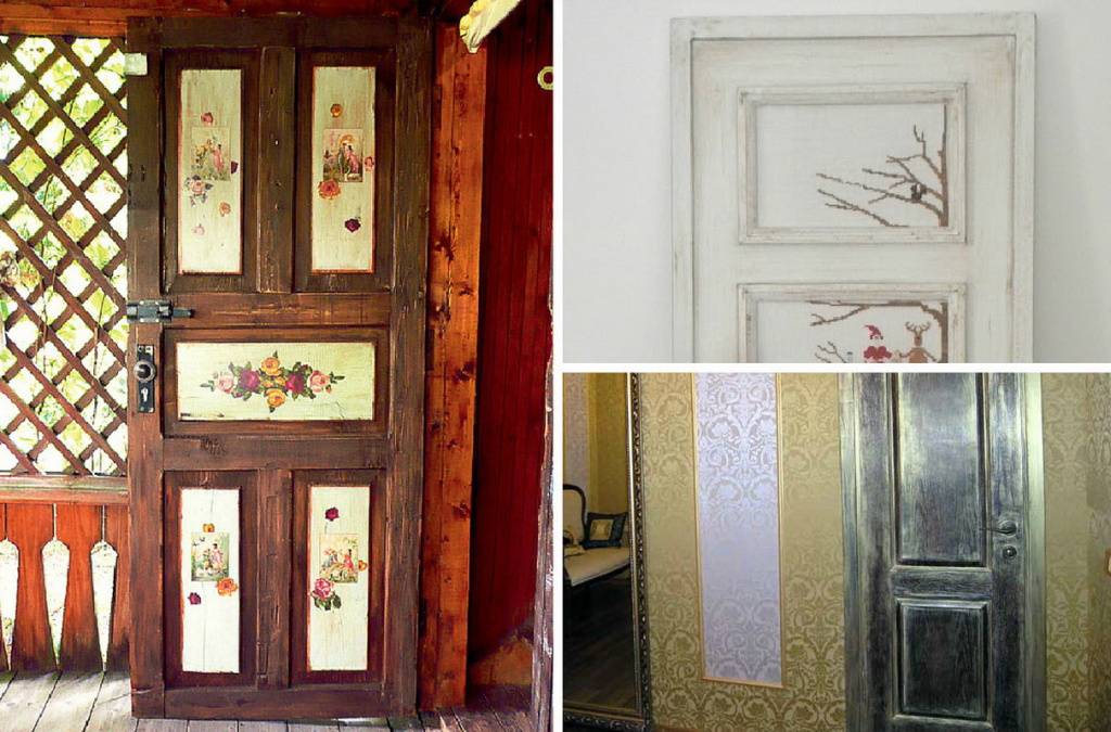 Красивая дверь за копейки: как отреставрировать старую входную дверь