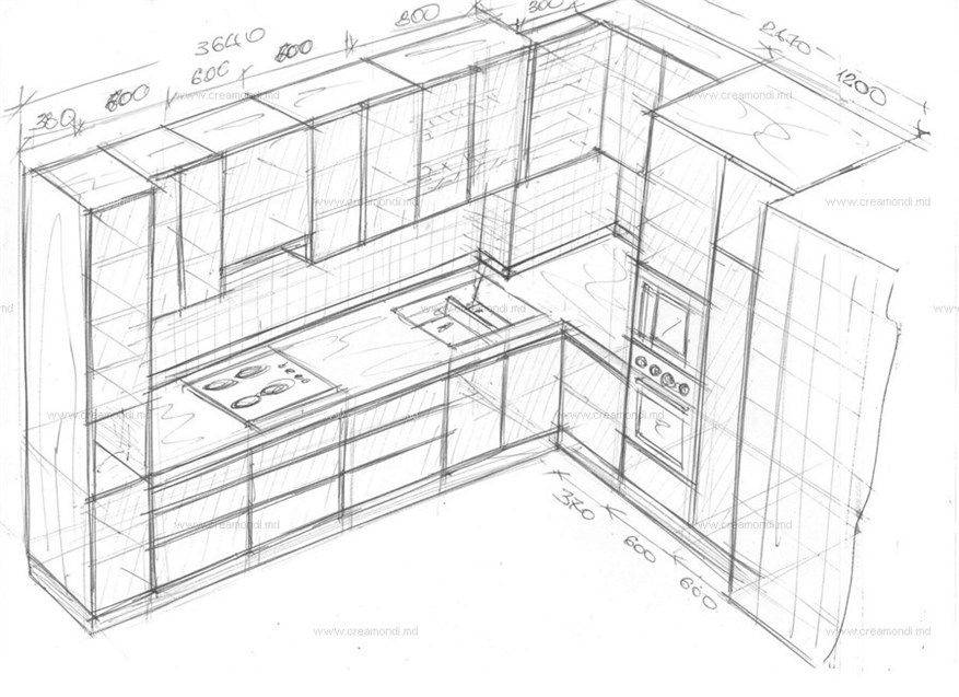 Угловой шкаф на кухню: виды с моделями и чертежи разных моделей