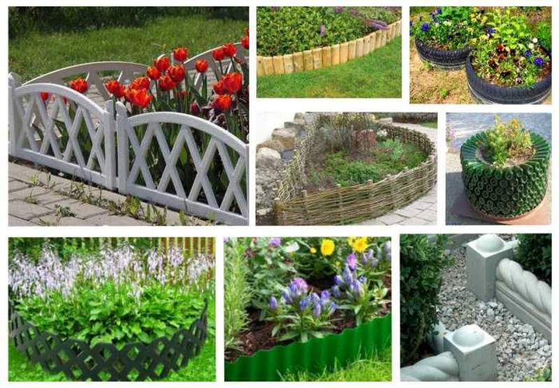 Ограждения для клумб и грядок: 70+ роскошных идей, которые преобразят ваш сад