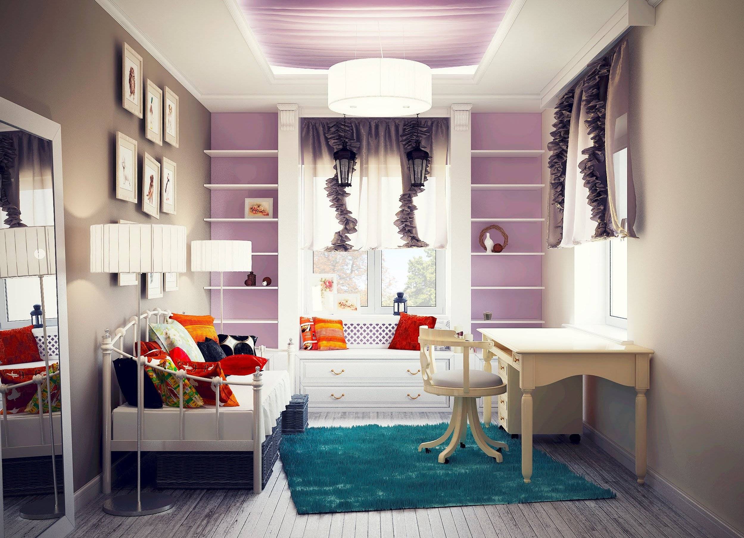 Дизайн комнаты для девочки и девушки | домфронт